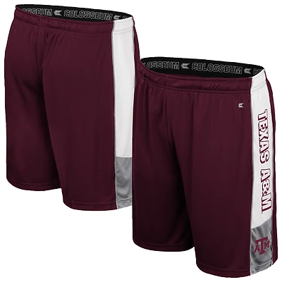 Men's Colosseum Maroon Texas A&M Aggies Quantum Shorts