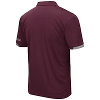 Polo Santry marron Colosseum pour homme des Texas A&M Aggies