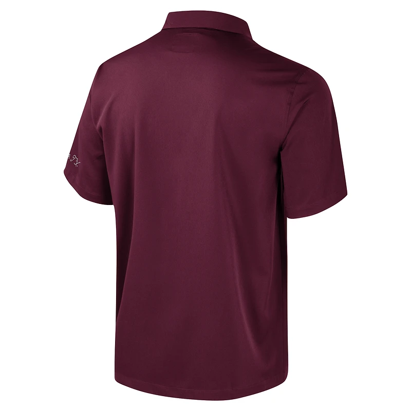 Chemise boutonnée de bowling Texas A&M Aggies Strike pour homme, couleur marron Colosseum