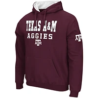 Sweat à capuche Colosseum Texas A&M Aggies Sunrise bordeaux pour homme