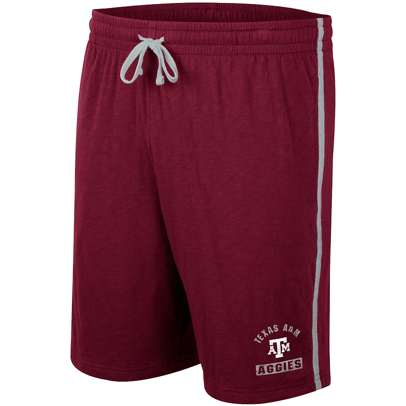 Men's Colosseum Maroon Texas A&M Aggies Thunder Slub Shorts