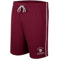 Men's Colosseum Maroon Texas A&M Aggies Thunder Slub Shorts