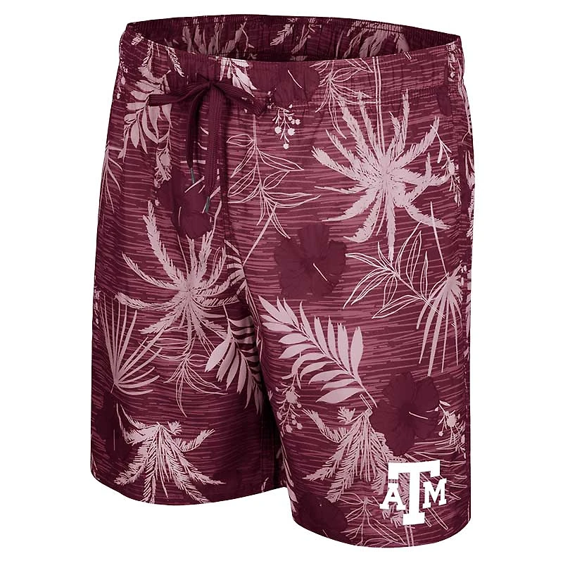 Men's Colosseum Maroon Texas A&M Aggies What Else is New Swim Shorts