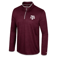 Men's Colosseum Maroon Texas A&M Aggies Wright Quarter-Zip Windshirt