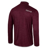 Men's Colosseum Maroon Texas A&M Aggies Wright Quarter-Zip Windshirt