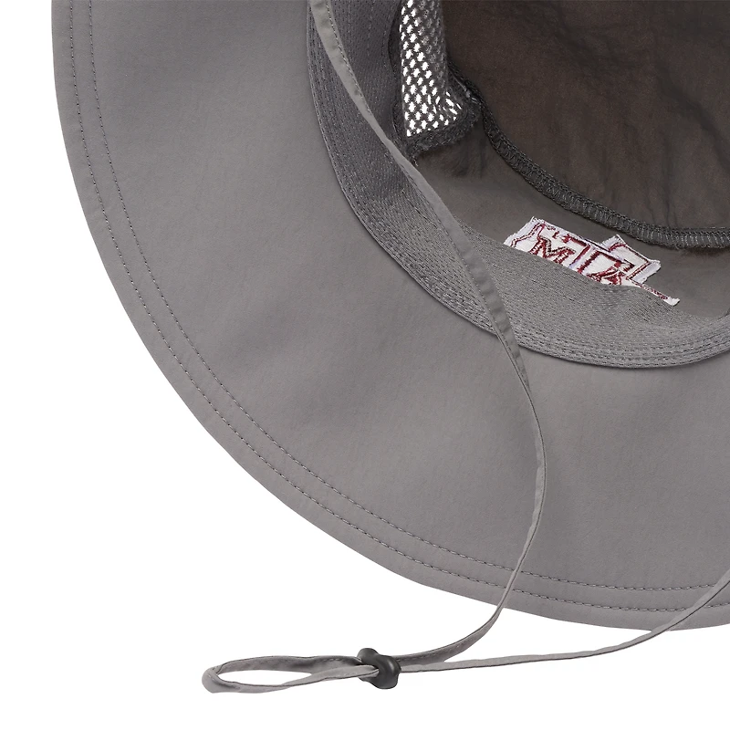 Men's Columbia  Gray Texas A&M Aggies Bora Bora III Omni-Shade Booney Hat