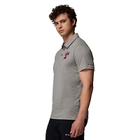 Men's Columbia Gray Texas A&M Aggies Tech Trail Polo