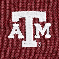 Haut à demi-zip raglan Texas A&M Aggies Canyon Point Columbia marron pour homme