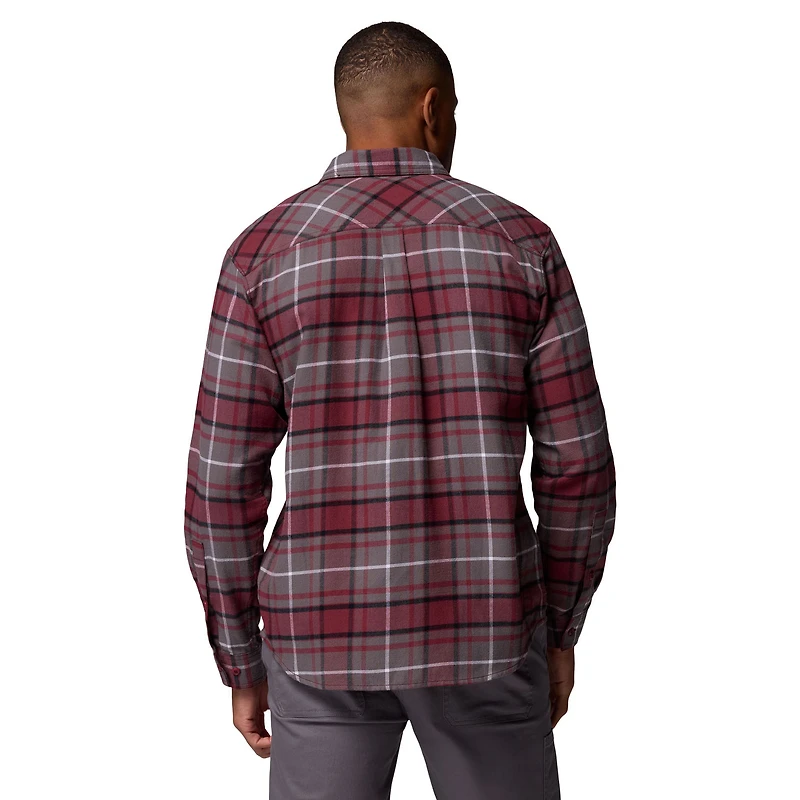 Men's Columbia  Maroon Texas A&M Aggies Flare Gun Omni-Wick Flannel Long Sleeve Button-Up Shirt