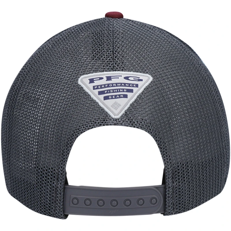 Men's Columbia Maroon Texas A&M Aggies PFG Snapback Adjustable Hat