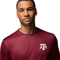 Men's Columbia  Maroon Texas A&M Aggies PHG Terminal Shot Long Sleeve T-Shirt