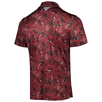 Men's Columbia Maroon Texas A&M Aggies Super Terminal Tackle Omni-Shade Polo