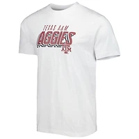 Men's Concepts Sport Charcoal/White Texas A&M Aggies Downfield Top & Shorts Set