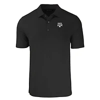 Polo recyclé extensible Forge Eco pour homme, noir, coupeur et buck, Texas A&M Aggies, grandes tailles