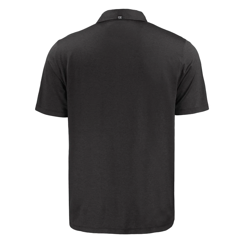 Polo Cutter & Buck noir pour homme Texas A&M Aggies Coastline Epic Comfort Eco Recycled