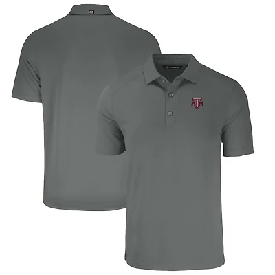Polo recyclé extensible Forge Eco pour homme, gris, Cutter & Buck, Texas A&M Aggies, grandes tailles
