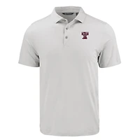 Polo Cutter & Buck gris pour homme Texas A&M Aggies Coastline Epic Comfort Eco Recycled