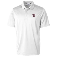 Men's Cutter & Buck White Texas A&M Aggies Big Tall Prospect Textured Stretch DryTec Polo