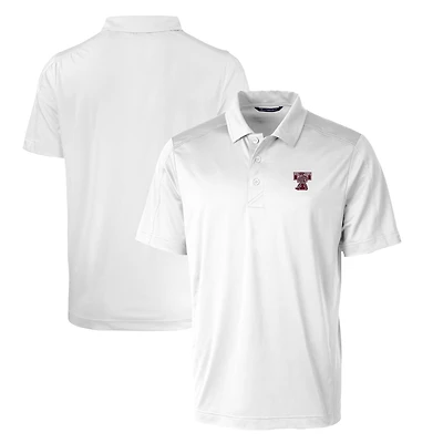 Men's Cutter & Buck White Texas A&M Aggies Big Tall Prospect Textured Stretch DryTec Polo