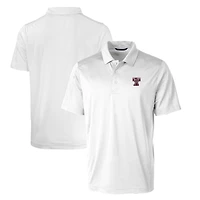 Men's Cutter & Buck White Texas A&M Aggies Big Tall Prospect Textured Stretch DryTec Polo