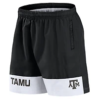 Men's Fanatics Black Texas A&M Aggies Elements Intensity Woven Shorts