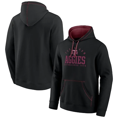 Sweat à capuche en polaire noir Texas A&M Aggies Toppler pour hommes Fanatics