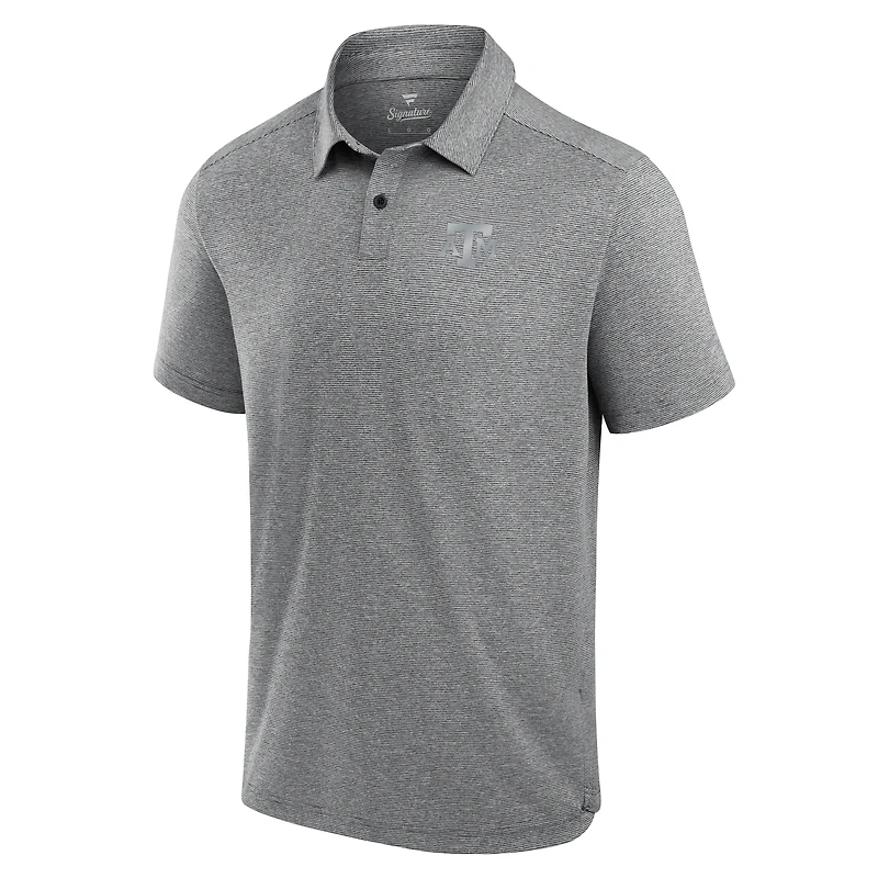 Men's Fanatics Charcoal Texas A&M Aggies Performance Polo
