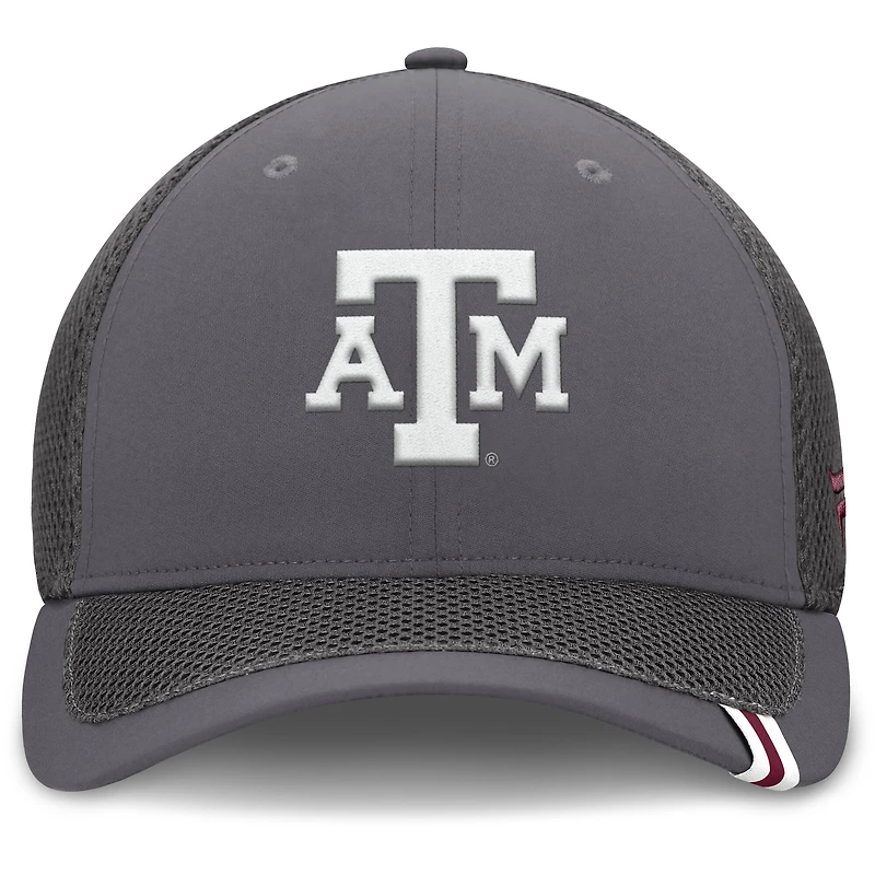 Men's Fanatics Gray Texas A&M Aggies Clincher Flex Hat