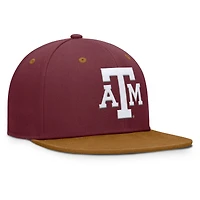 Casquette ajustée NoBo marron/marron pour homme des Texas A&M Aggies