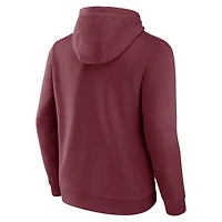 Men's Fanatics Maroon Texas A&M Aggies Arch & Logo Tackle Twill Pullover Hoodie