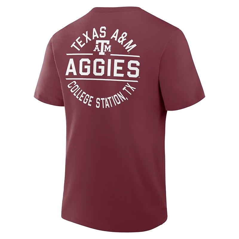 Men's Fanatics  Maroon Texas A&M Aggies Fastbreak T-Shirt