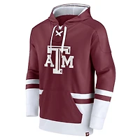 Men's Fanatics Maroon Texas A&M Aggies First Battle Pullover Hoodie