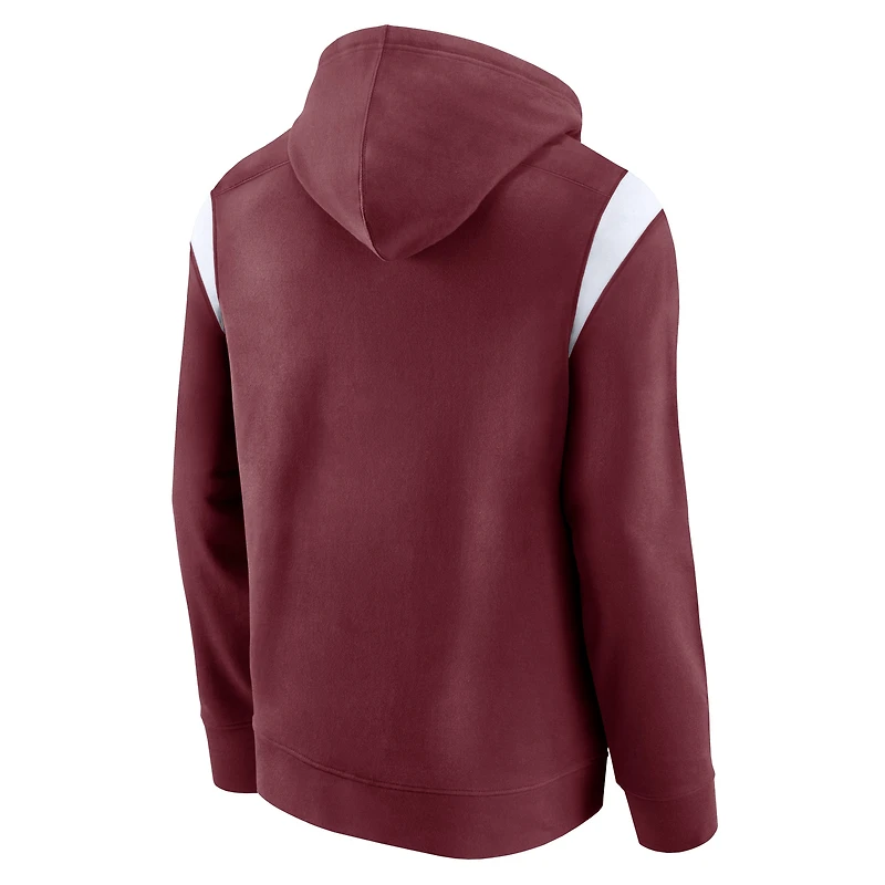 Men's Fanatics Maroon Texas A&M Aggies Gym Rat Pullover Hoodie