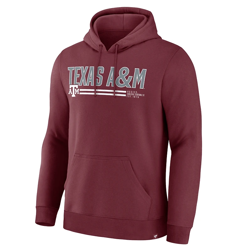 Sweat à capuche Fanatics Maroon Texas A&M Aggies The Quad Stellar Excellence pour homme