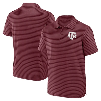 Men's Fanatics Maroon Texas A&M Aggies Victory Calls Stripe Polo