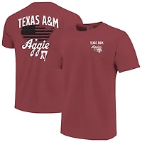 T-shirt bordeaux pour homme Texas A&M Aggies, l'équipe américaine