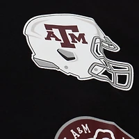 T-shirt à manches longues noir Mitchell & Ness pour homme, édition camp d'entraînement des Texas A&M Aggies