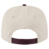 Men's New Era Cream/Maroon Texas A&M Aggies Loyal Corduroy 9SEVENTY Adjustable Hat