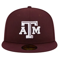 Men's New Era Maroon Texas A&M Aggies 59FIFTY Fitted Hat