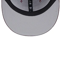 Casquette de camionneur à visière plate New Era 9FIFTY Texas A&M Aggies marron pour homme