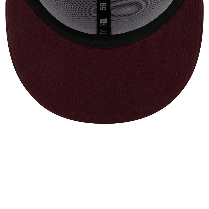 Men's New Era Maroon Texas A&M Aggies On-Field 59FIFTY Fitted Hat
