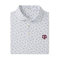 Men's Peter Millar  Gray Texas A&M Aggies Kick Off Performance Polo