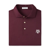 Men's Peter Millar Maroon Texas A&M Aggies Hugo Performance Jersey Polo