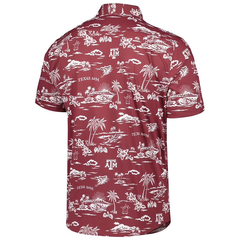 Men's Reyn Spooner Maroon Texas A&M Aggies Classic Button-Down Shirt