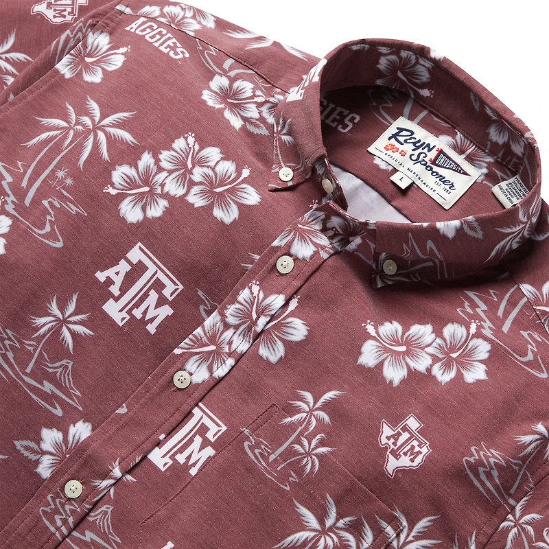 Men's Reyn Spooner Maroon Texas A&M Aggies Classic Button-Up Shirt