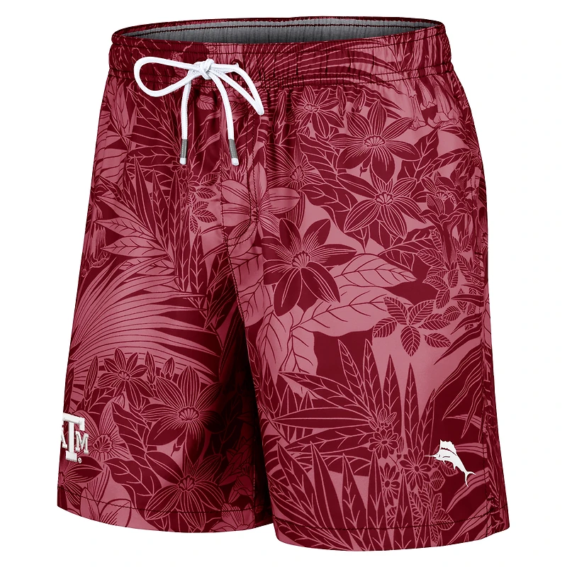 Men's Tommy Bahama Maroon Texas A&M Aggies Santiago Palms Board Shorts