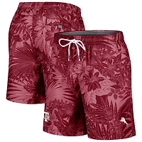 Short de bain Tommy Bahama marron pour homme, Texas A&M Aggies, Santiago Palms