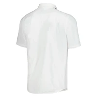 Men's Tommy Bahama  White Texas A&M Aggies Sport Coconut Point Palm Vista IslandZone Button-Up Shirt