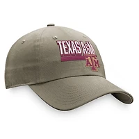 Men's Top of the World Khaki Texas A&M Aggies Slice Adjustable Hat
