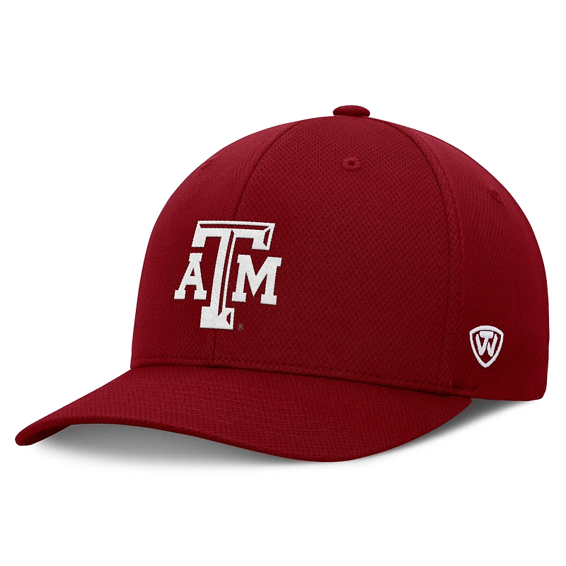 Men's Top of the World Maroon Texas A&M Aggies Reflex 2.0 Flex Hat